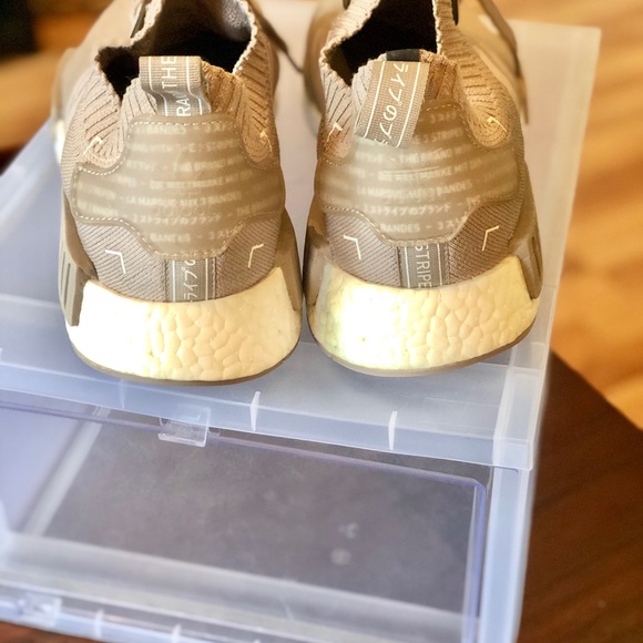 Adidas NMD 1 French Beige Shoes 13 - Picture 3 of 5
